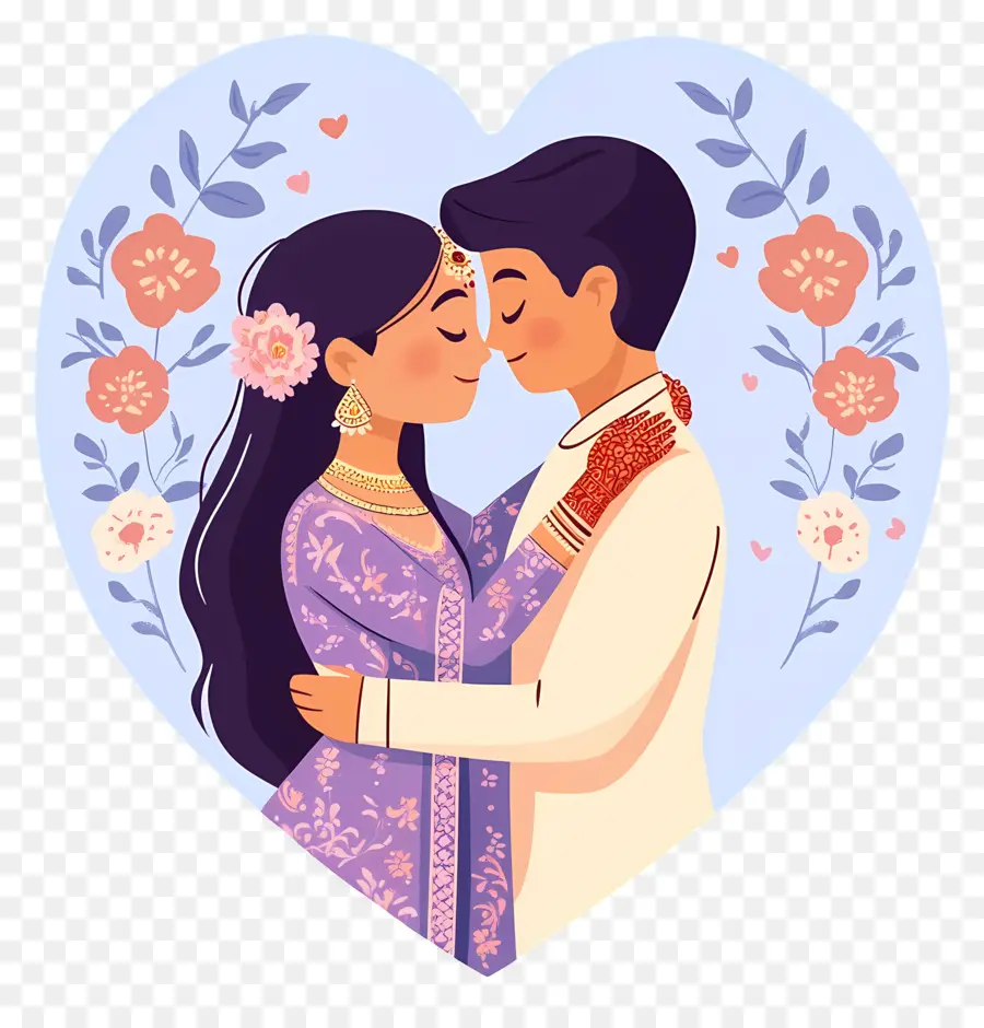 Novia Y Novio Indios，Pareja PNG