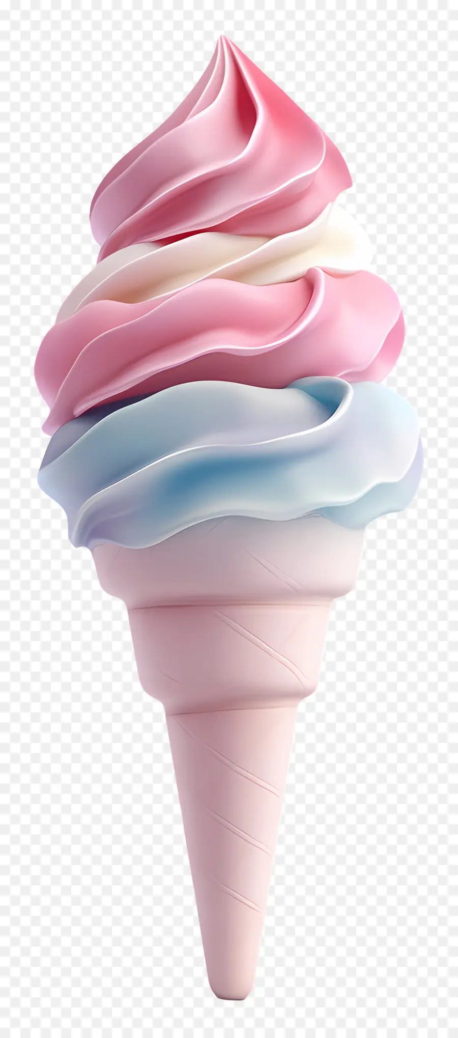 Helado De Pastel，Helado Colorido PNG