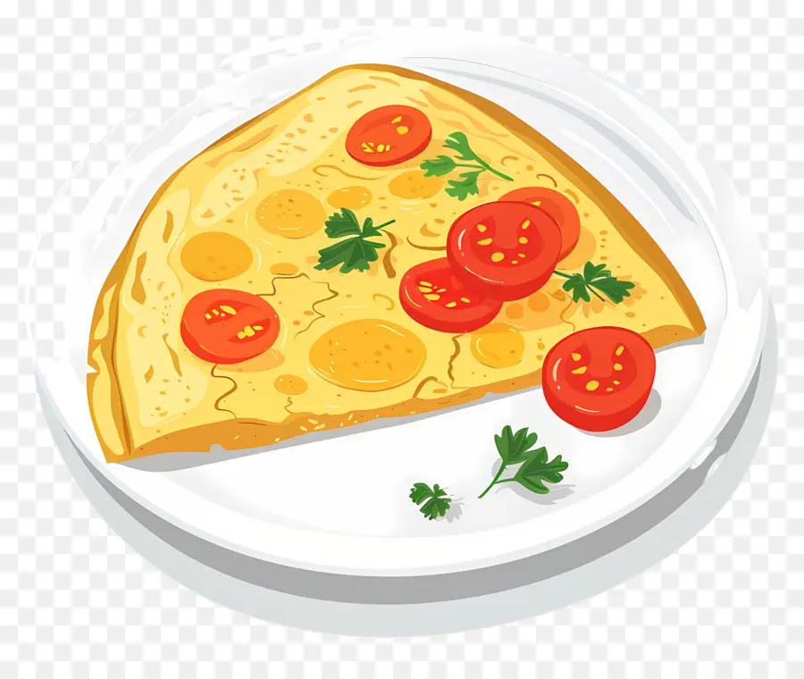 Tortilla Española，Pizza PNG