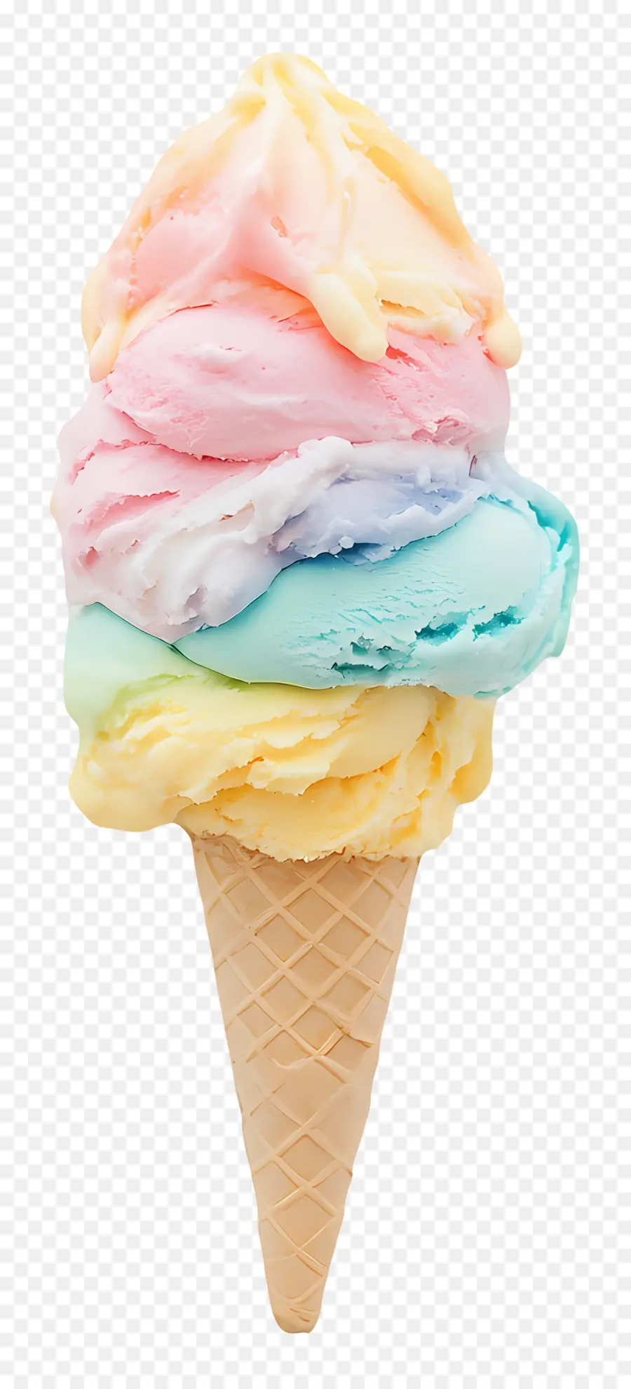 Helado De Pastel，Cono De Helado PNG