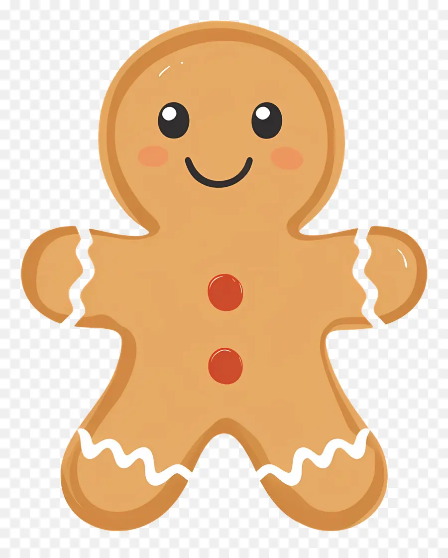 Hombre De Jengibre，Galleta PNG