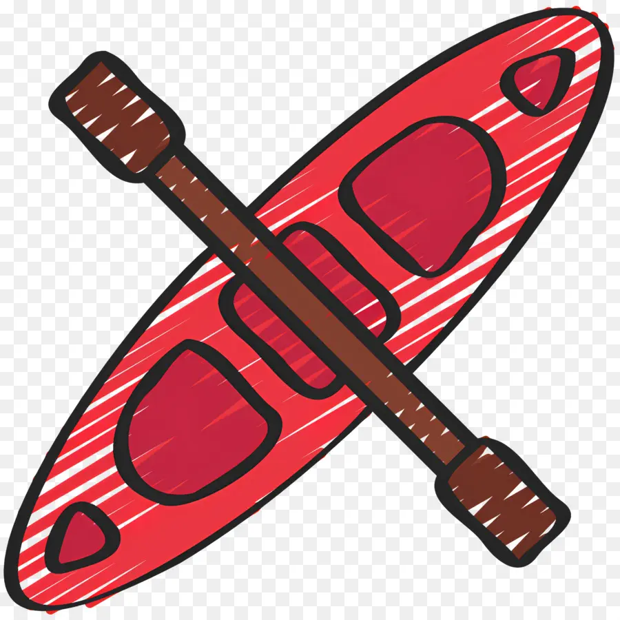 Rafting，Kayak Rojo PNG