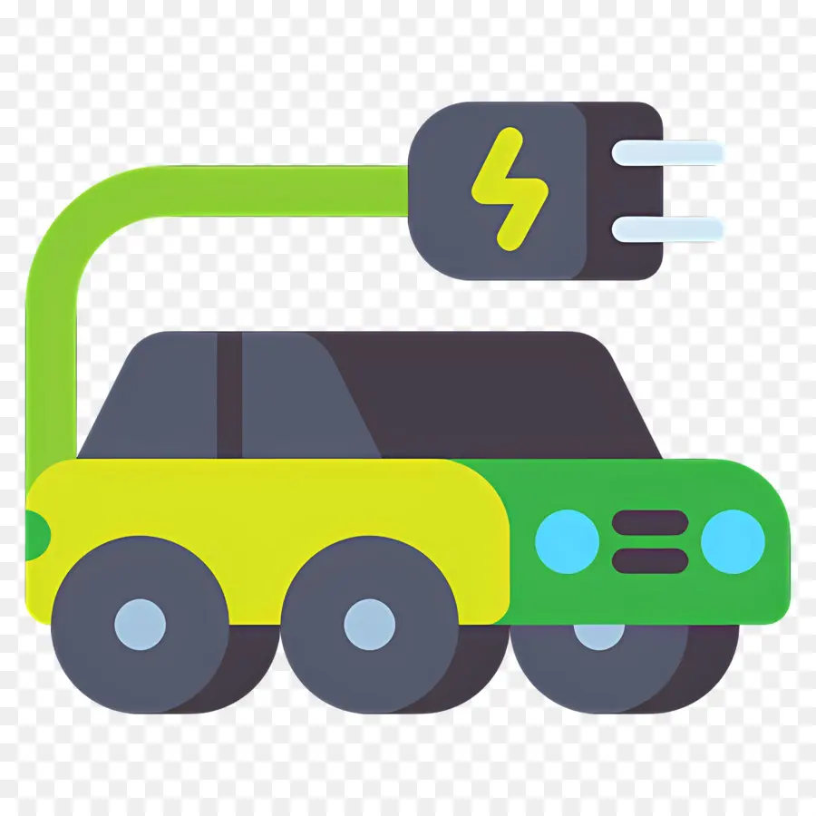 Coche Electrico，Coche Eléctrico PNG