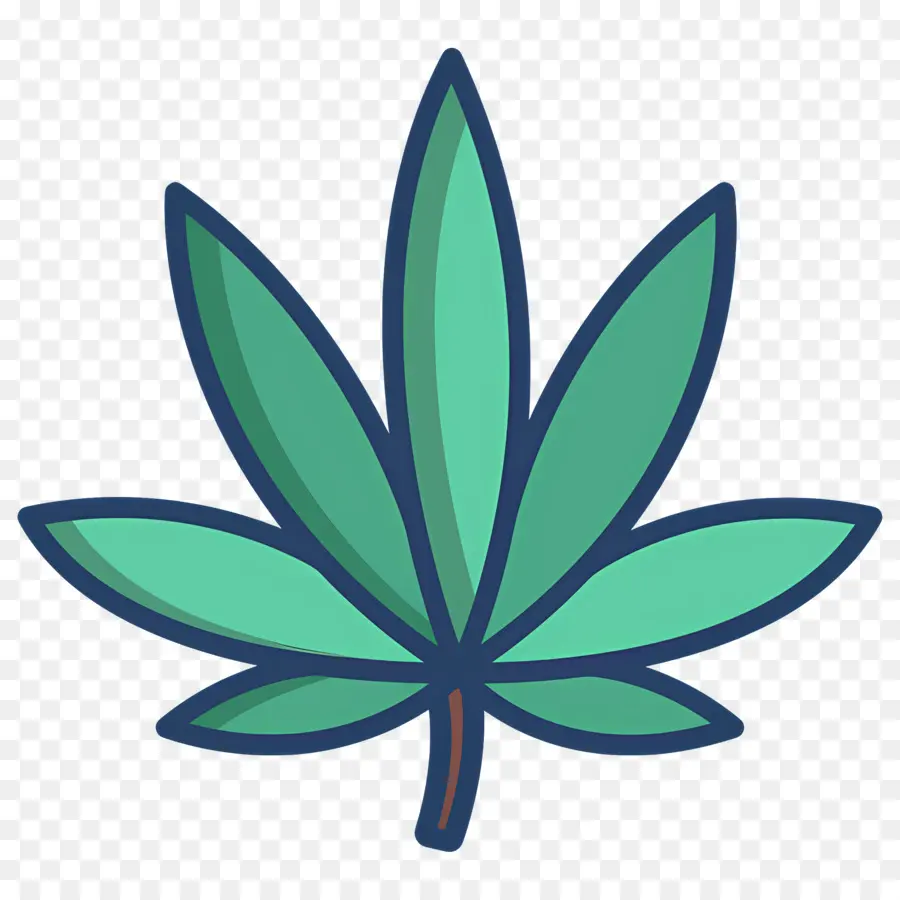 Hoja De Cannabis，Marijuana PNG