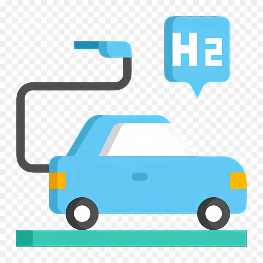 Coche Electrico，Coche De Hidrógeno PNG