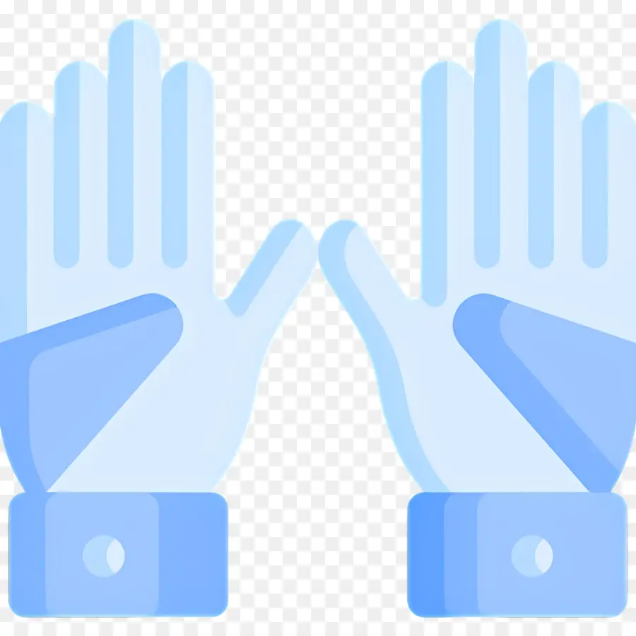 Guantes，Guantes Azules PNG