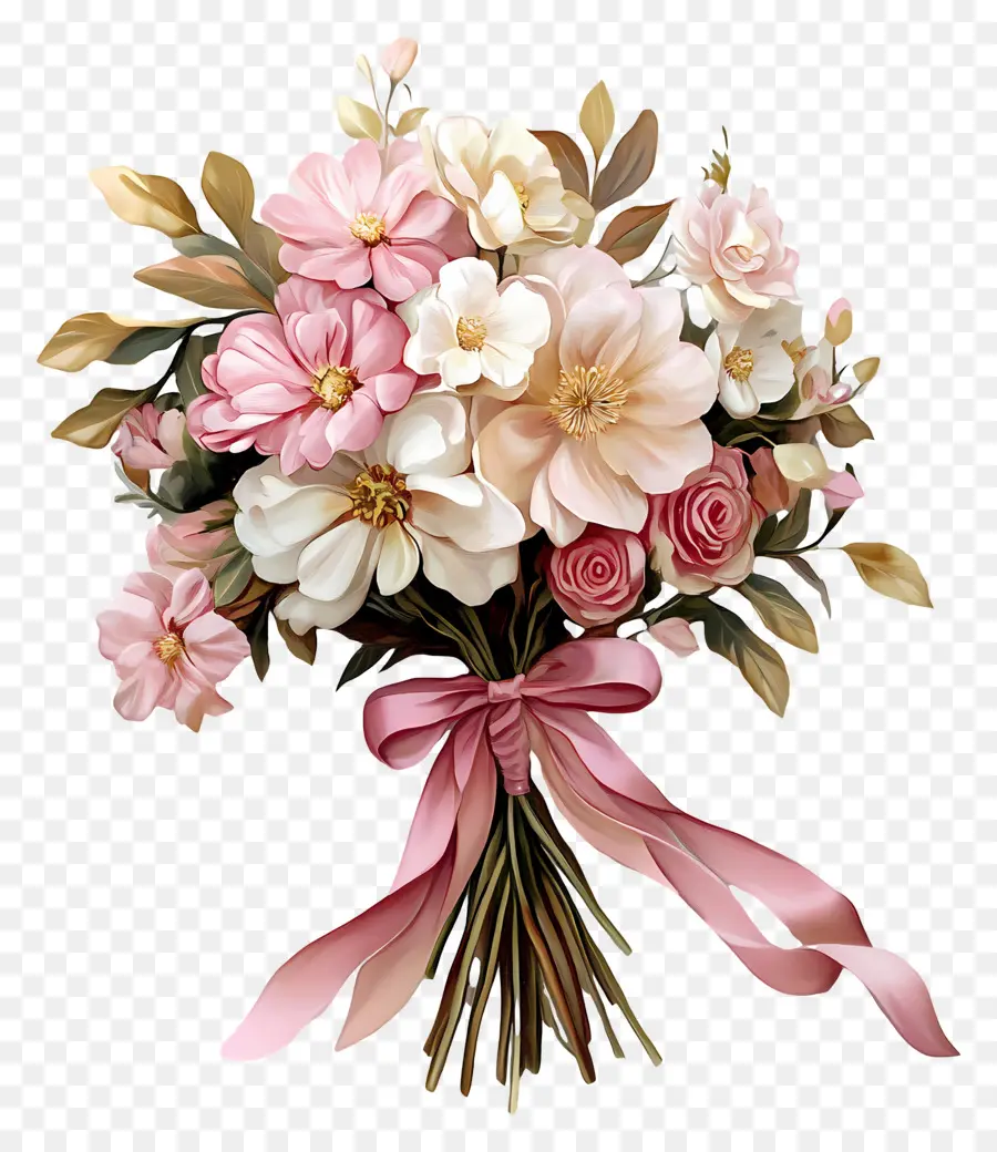 Flores De Cumpleaños，Ramo PNG