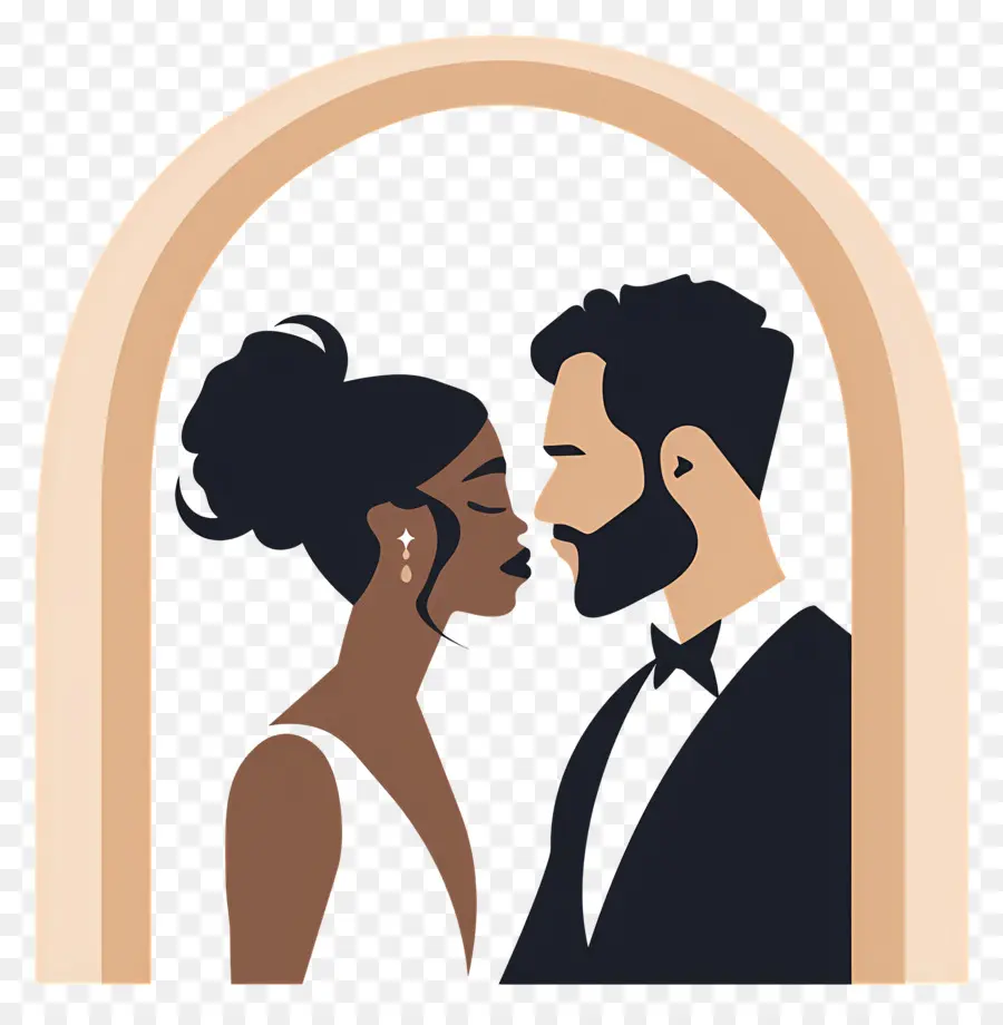 Los Novios，Pareja De Novios PNG