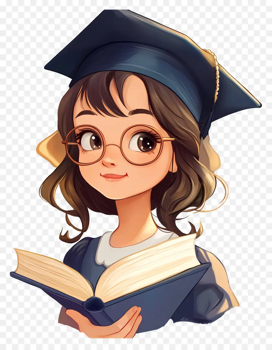 Chica Estudiante，Graduado PNG