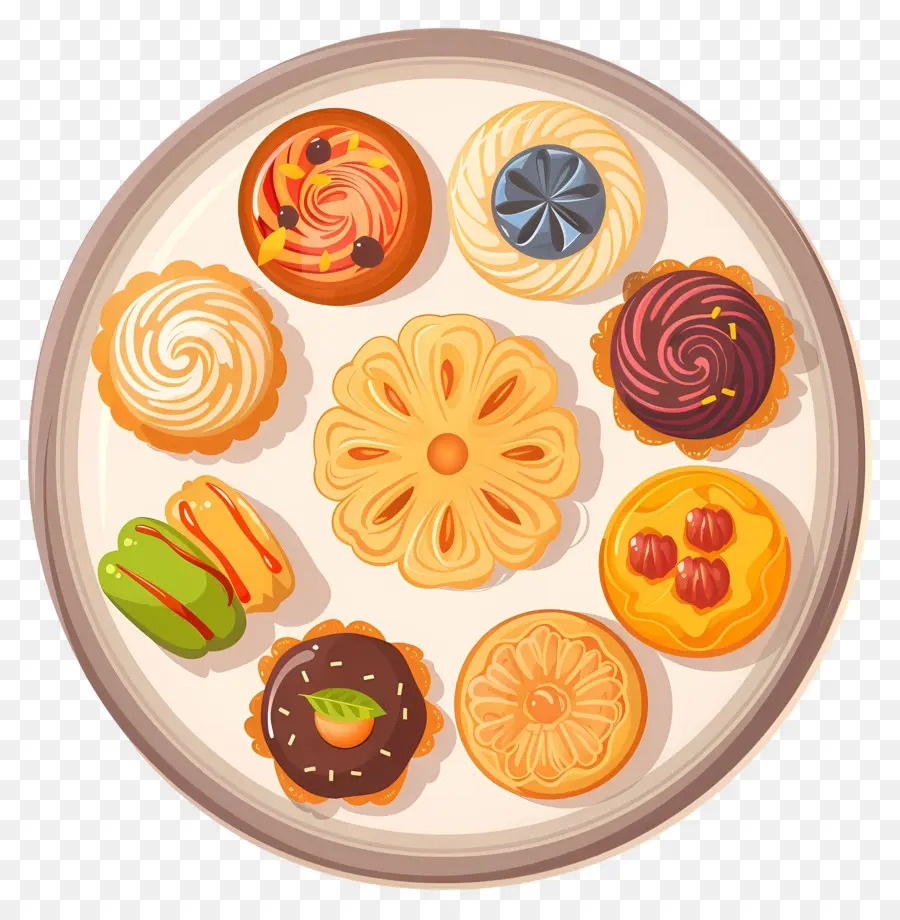 Dulces Indios，Galletas PNG