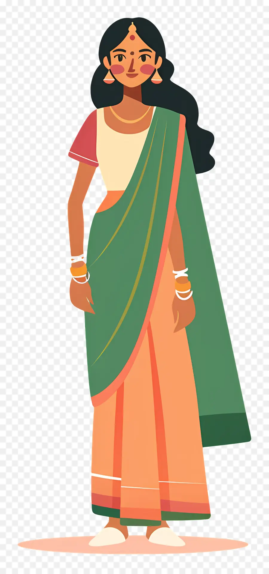 Sari Indio，Mujer Tradicional PNG