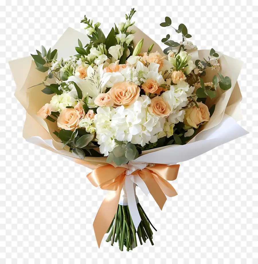 Flores De Cumpleaños，Ramo De Flores PNG