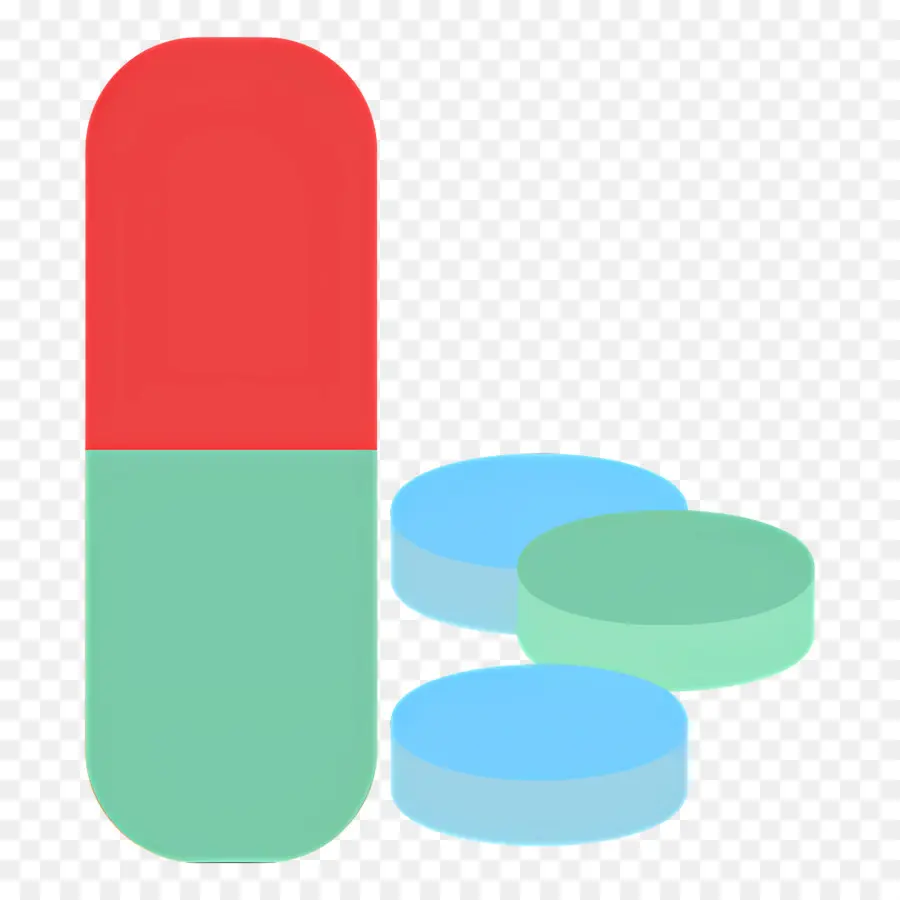 Pastillas Para Tabletas，Pastillas De Colores PNG