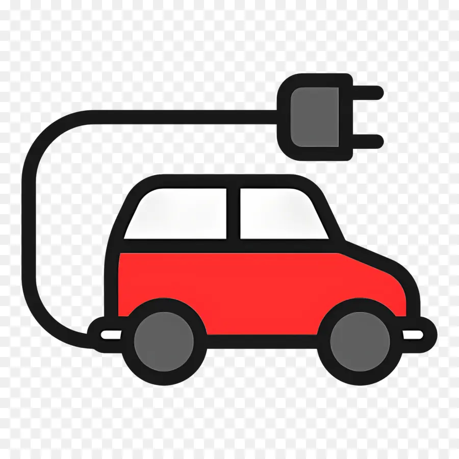 Coche Electrico，Coche Eléctrico PNG