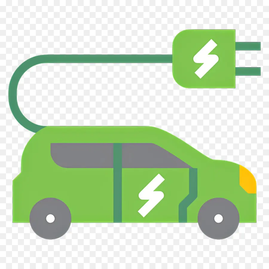 Coche Electrico，Coche Eléctrico PNG