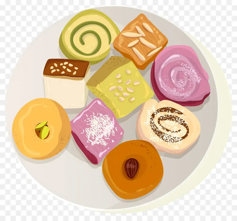 Dulces Indios，Dulces Coloridos PNG