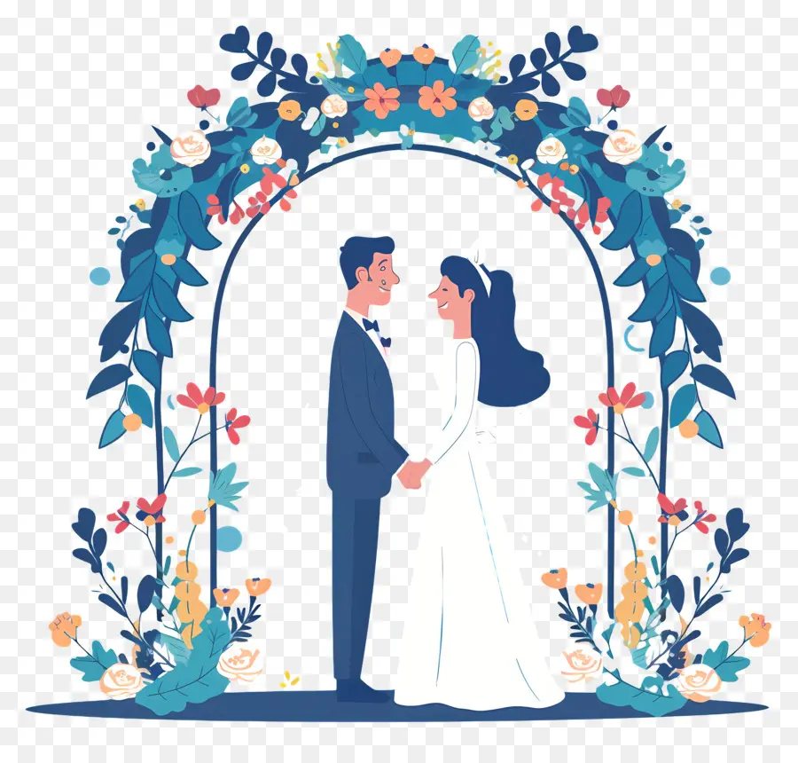 Los Novios，Pareja De Novios PNG