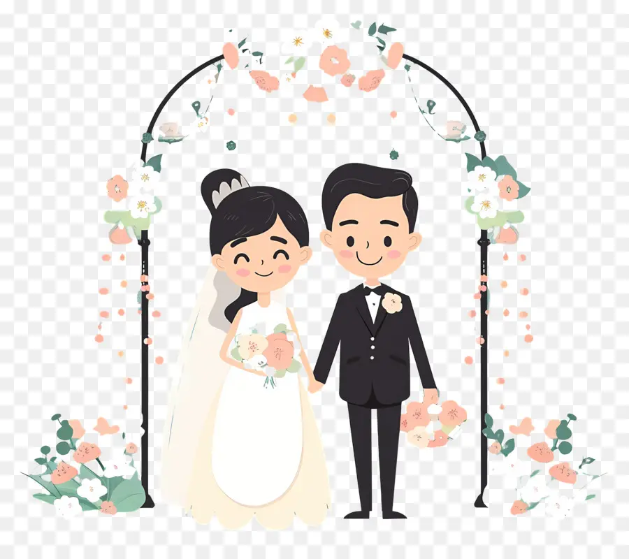 Los Novios，Pareja De Novios PNG