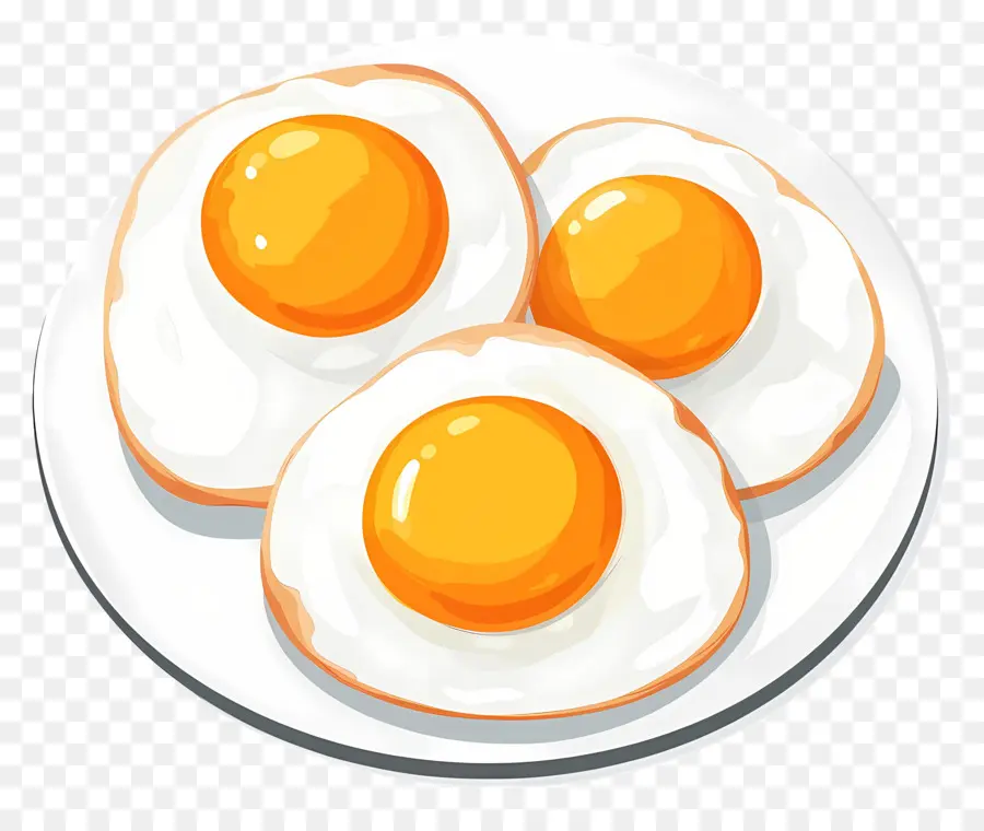 Huevos Fritos，Huevo Frito PNG