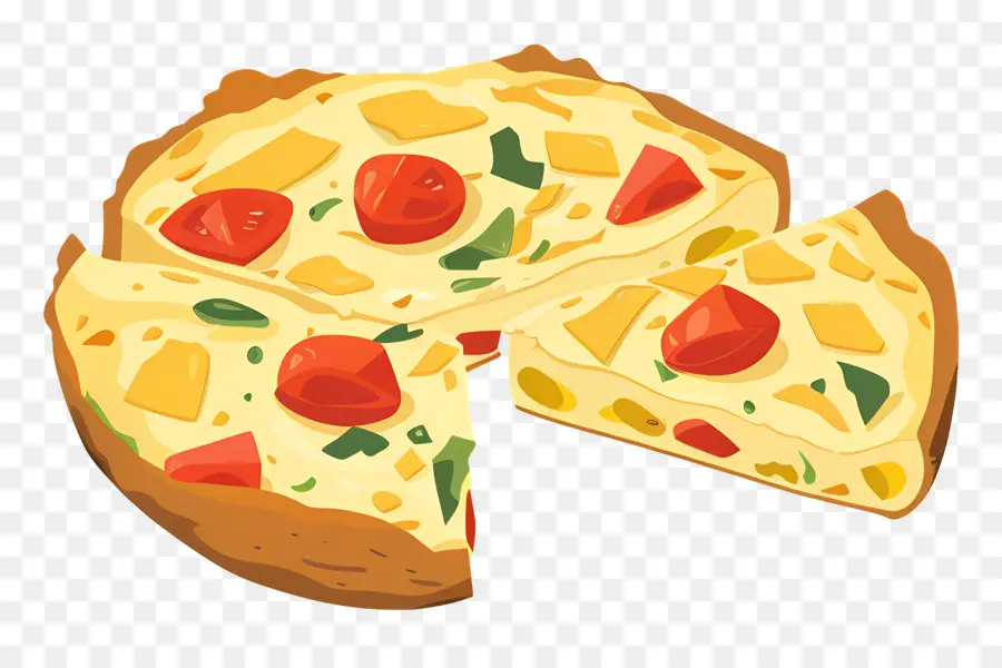 Tortilla Española，Pizza PNG