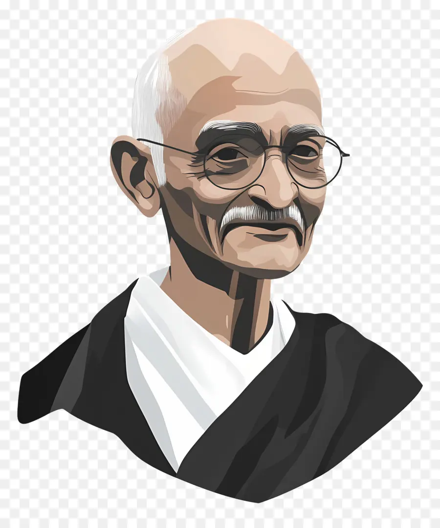 Gandhi，Anciano PNG