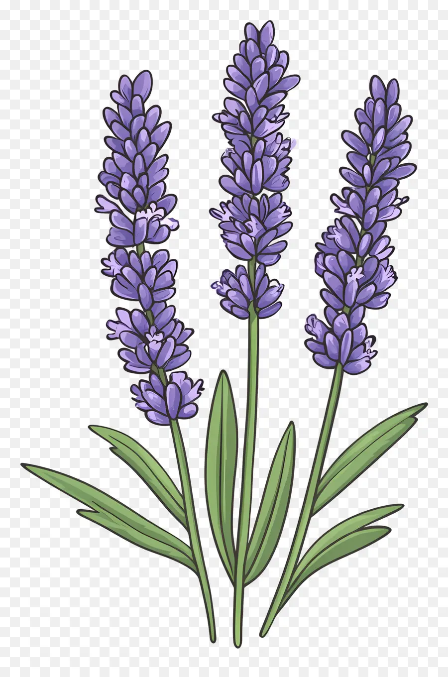 Flor De Lavanda，Lavanda PNG