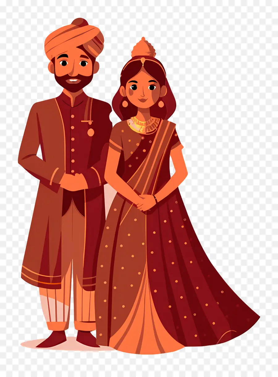 Pareja De Boda India，Pareja PNG