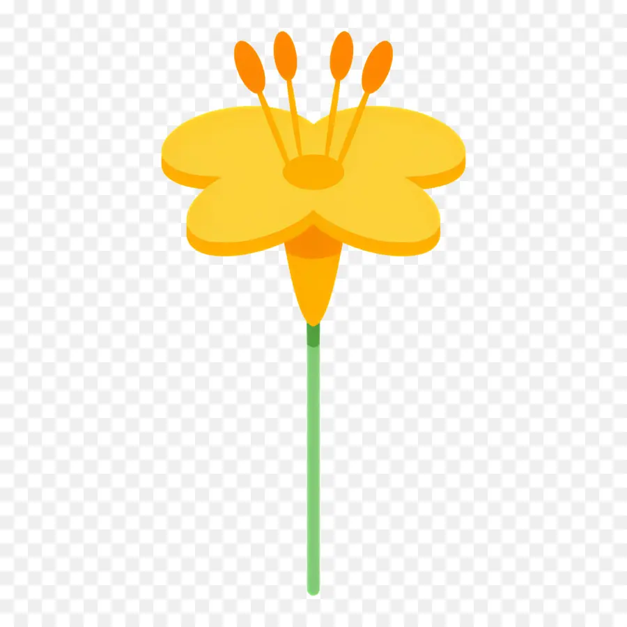 Flor Amarilla，Naturaleza PNG