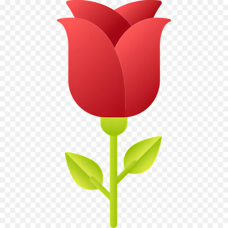 Flor Roja，Rosa Roja PNG