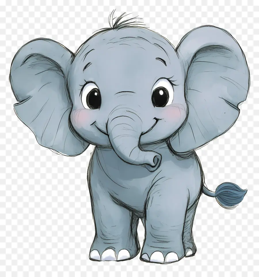 Bebé Elefante，Lindo Elefante PNG