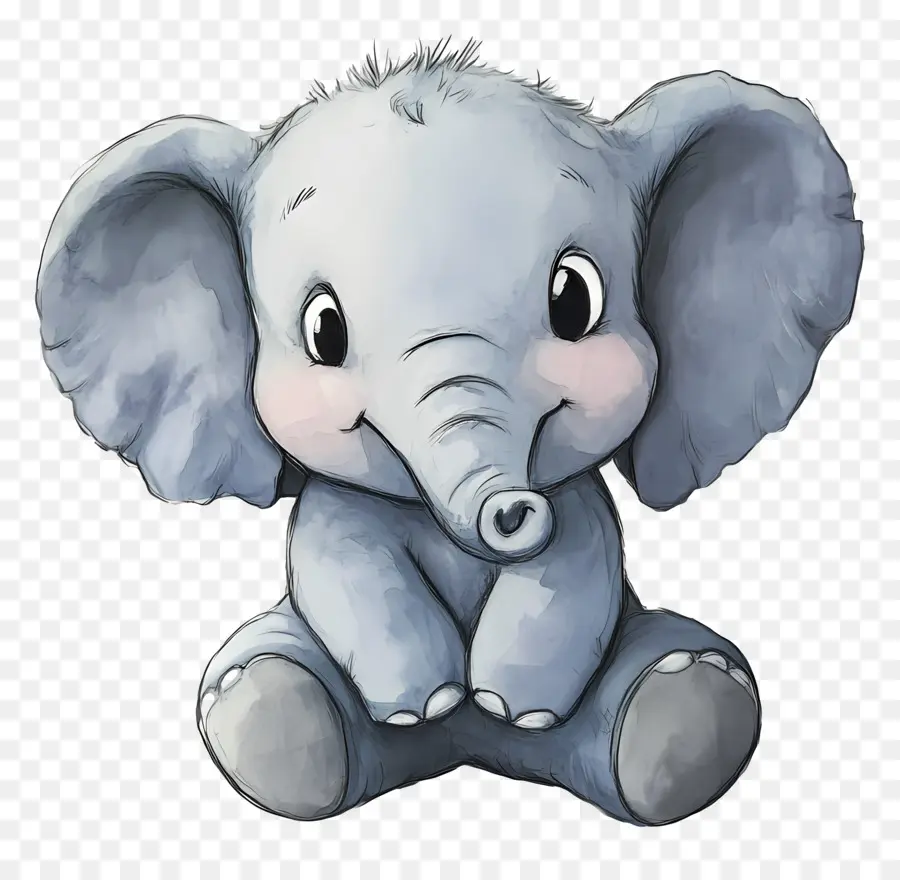 Bebé Elefante，Elefante PNG