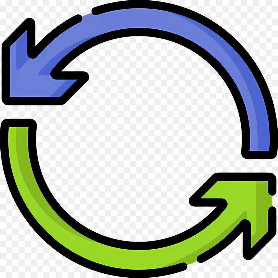 Flecha Circular，Flechas Circulares PNG