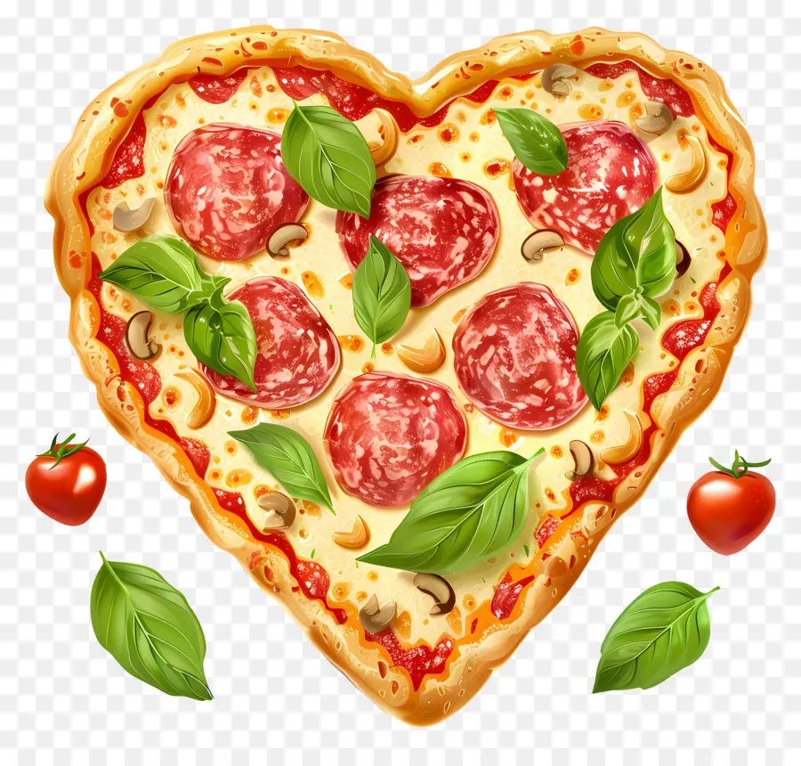 Pizza De Corazón，Amar PNG