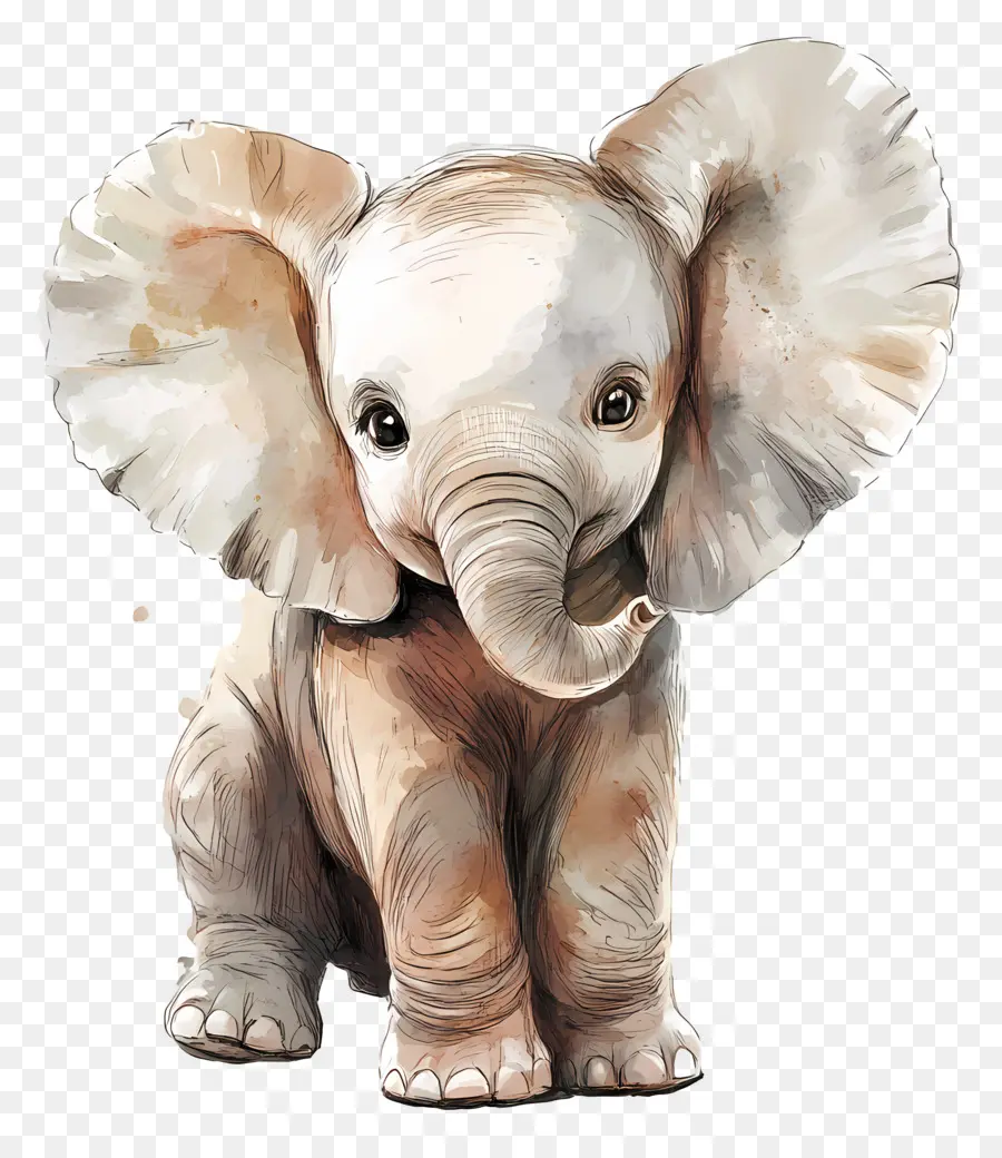 Bebé Elefante，Elefante PNG