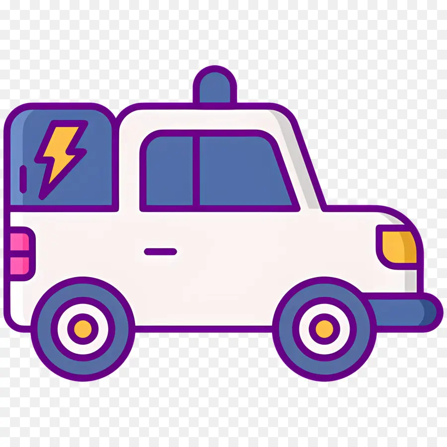 Coche Electrico，Coche Eléctrico PNG