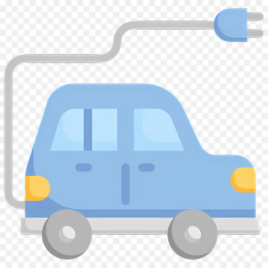 Coche Electrico，Coche Eléctrico PNG