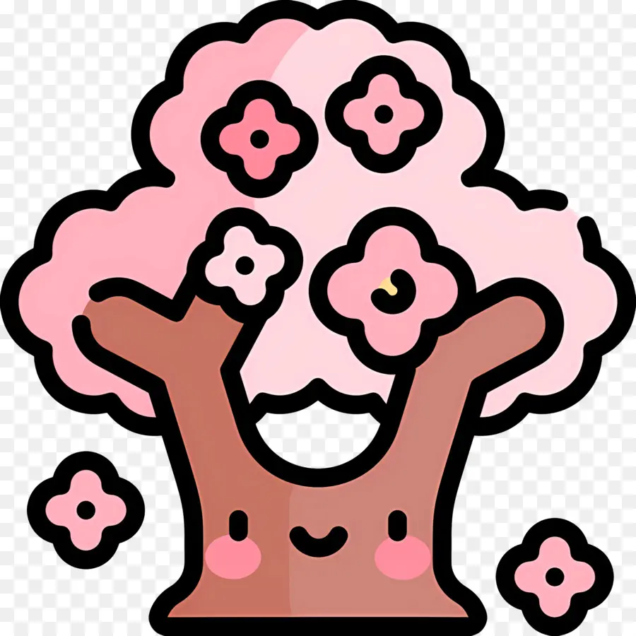 Arbol De Flores，Árbol De Cerezo En Flor PNG