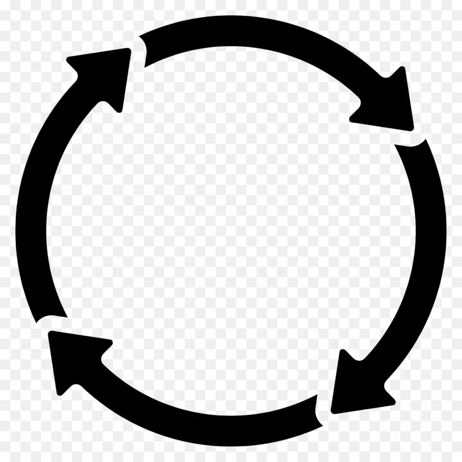 Flecha Circular，Flechas De Reciclaje PNG