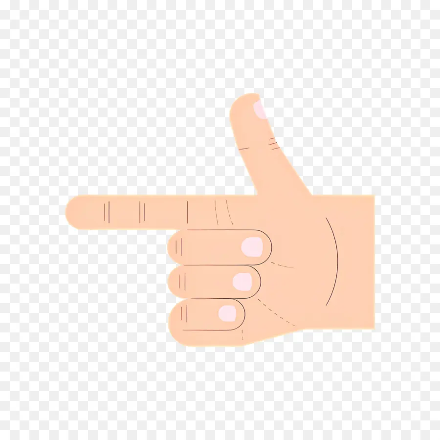 Flecha De Dedo，Gesto De La Mano PNG