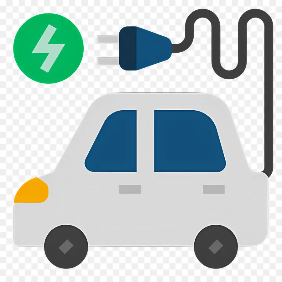 Coche Electrico，Coche Eléctrico PNG