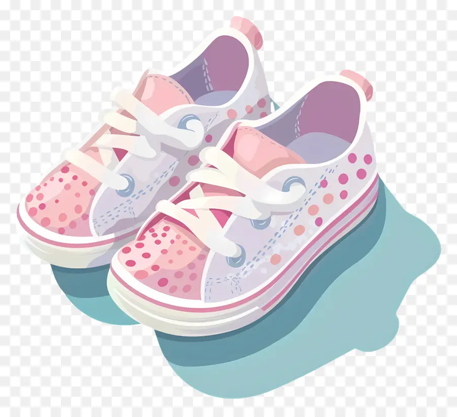 Zapatos De Bebe，Zapatos Rosas PNG