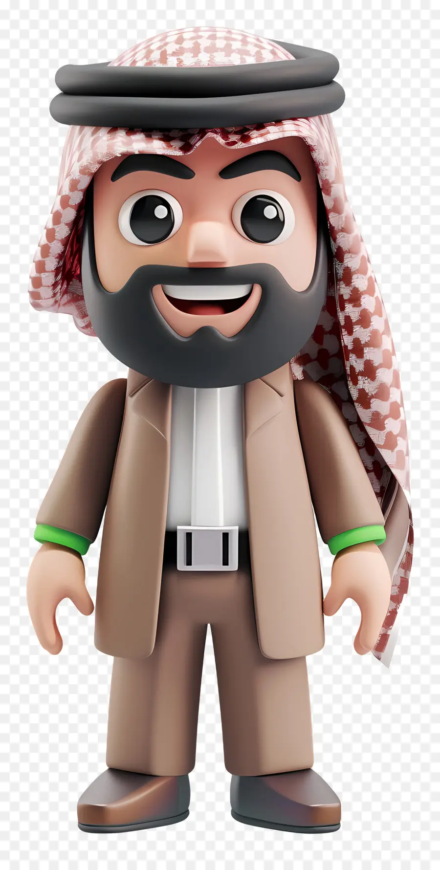 Empresario árabe Saudita，Hombre De Dibujos Animados PNG