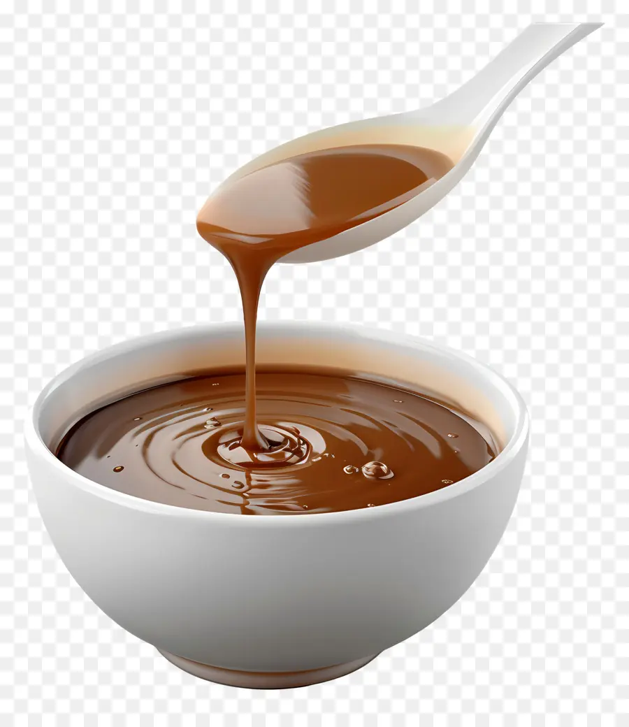 Salsa De Soja，Tazón De Salsa De Chocolate PNG