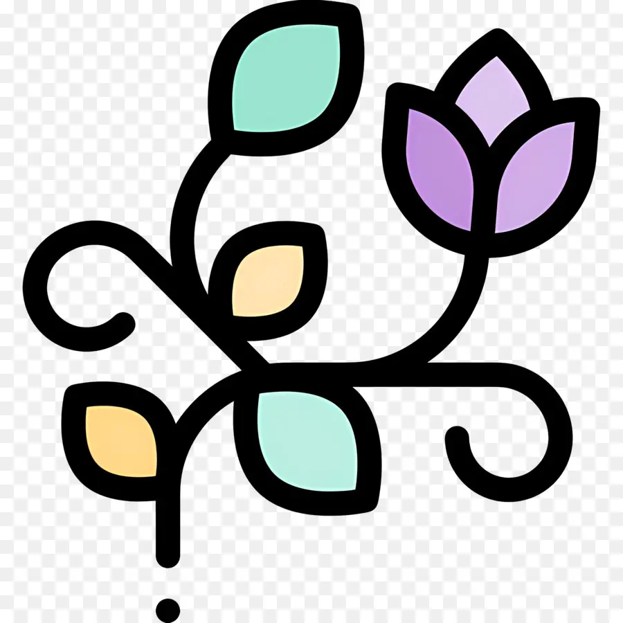 Decoracion Floral，Flor PNG