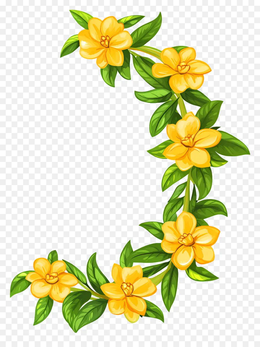 Guirnalda Ugadi，Guirnalda De Flores PNG