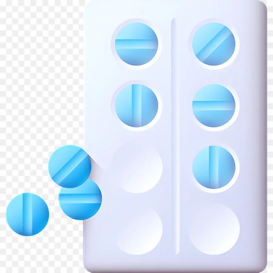 Pastillas Para Tabletas，Pastillas Azules PNG