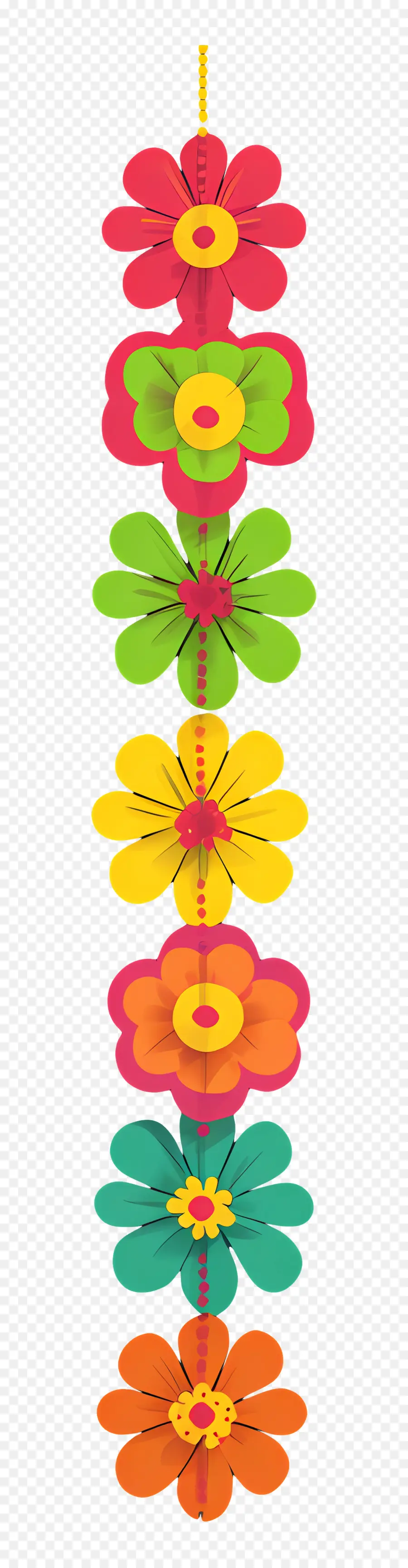 Guirnalda Ugadi，Guirnalda De Flores PNG