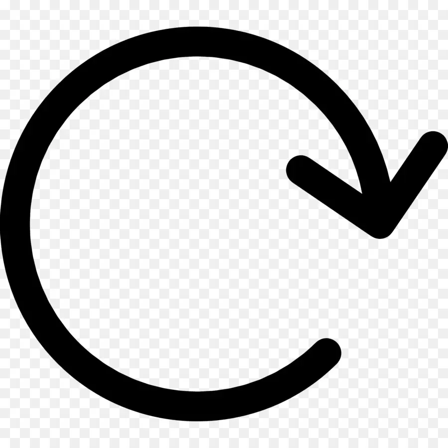 Flecha Circular，Actualizar Icono PNG