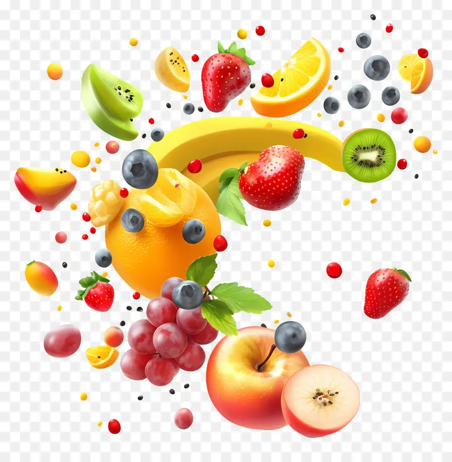 Fruta Voladora，Frutas PNG