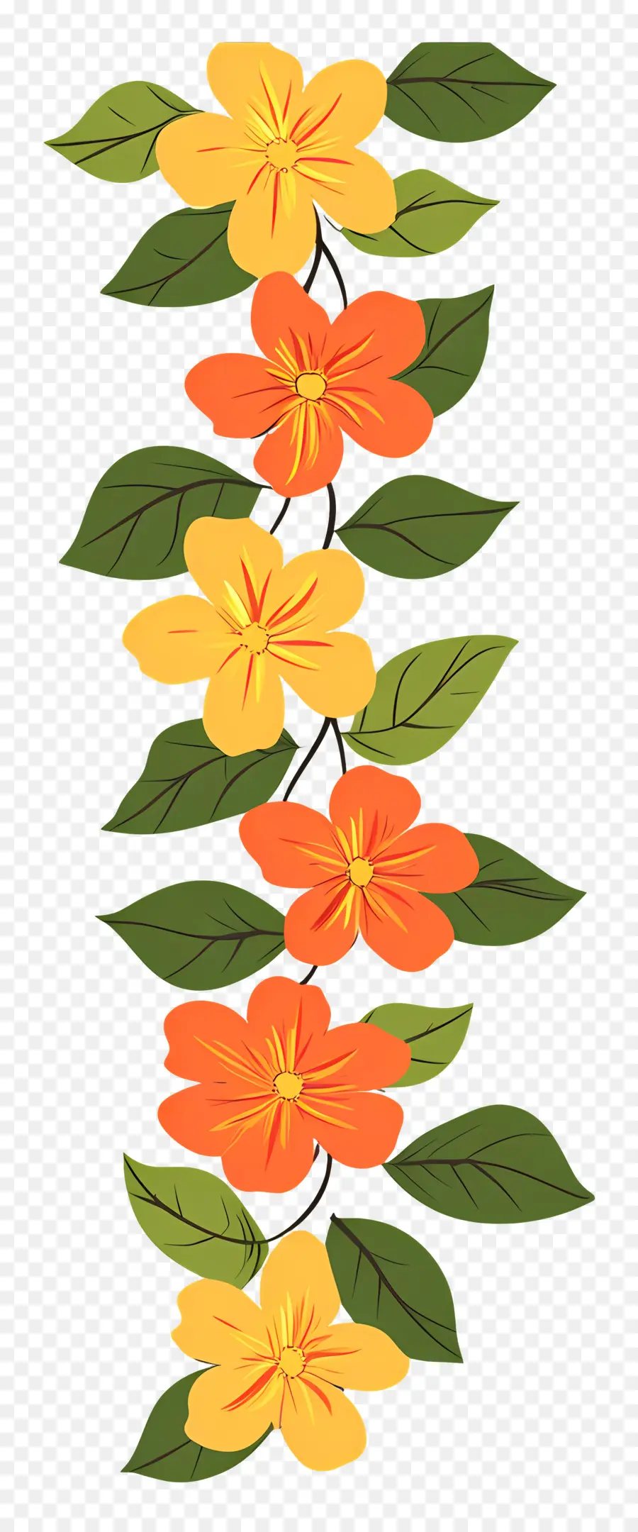 Guirnalda Ugadi，Guirnalda De Flores PNG